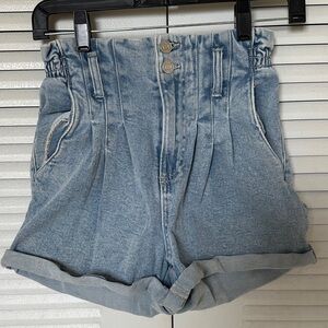 Indigo Rein Denim High-Waisted Shorts